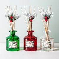 KSP Christmas Frosted 'Pine Tree' Reed Diffuser 150ml (Green)