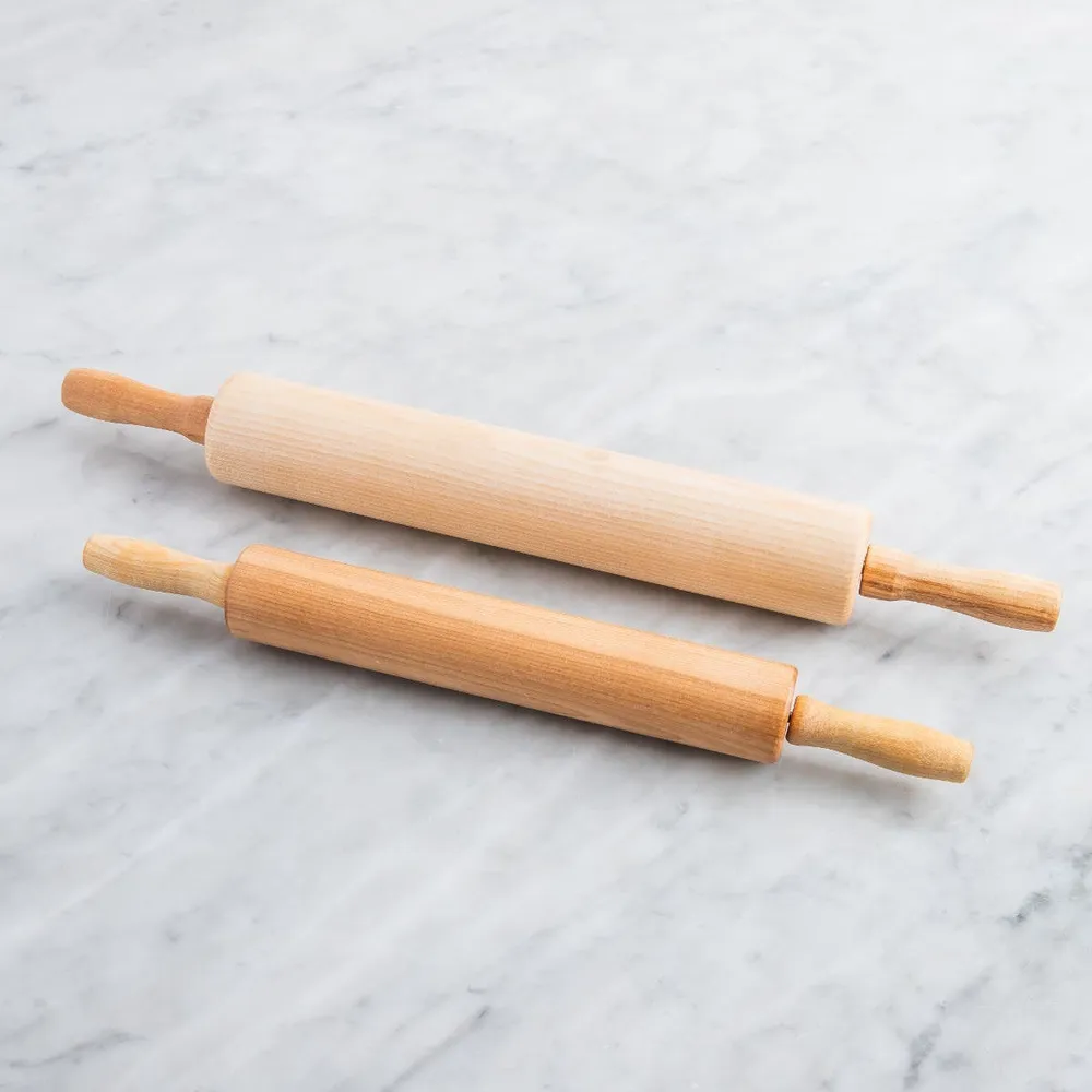 Pizazz Twirl Wood Rolling Pin - Large