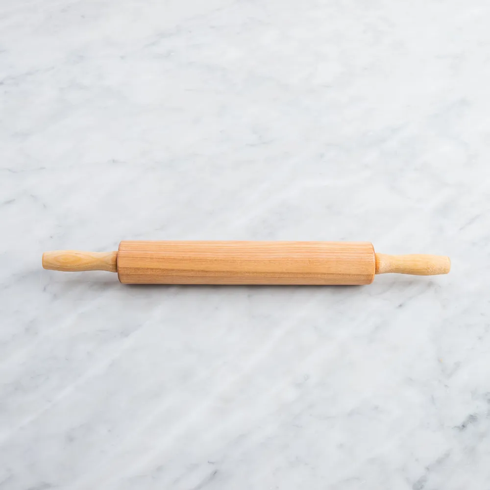 Pizazz Twirl Wood Rolling Pin - Small