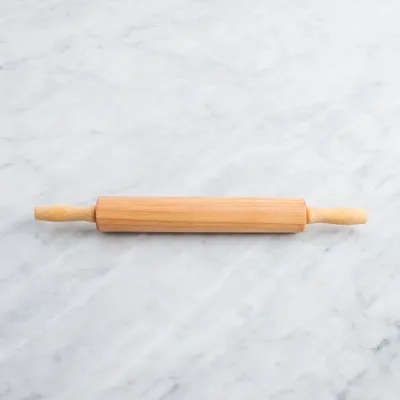 Pizazz Twirl Wood Rolling Pin - Small