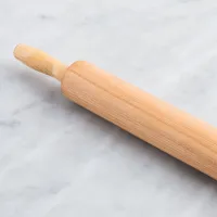 Pizazz Twirl Wood Rolling Pin - Small