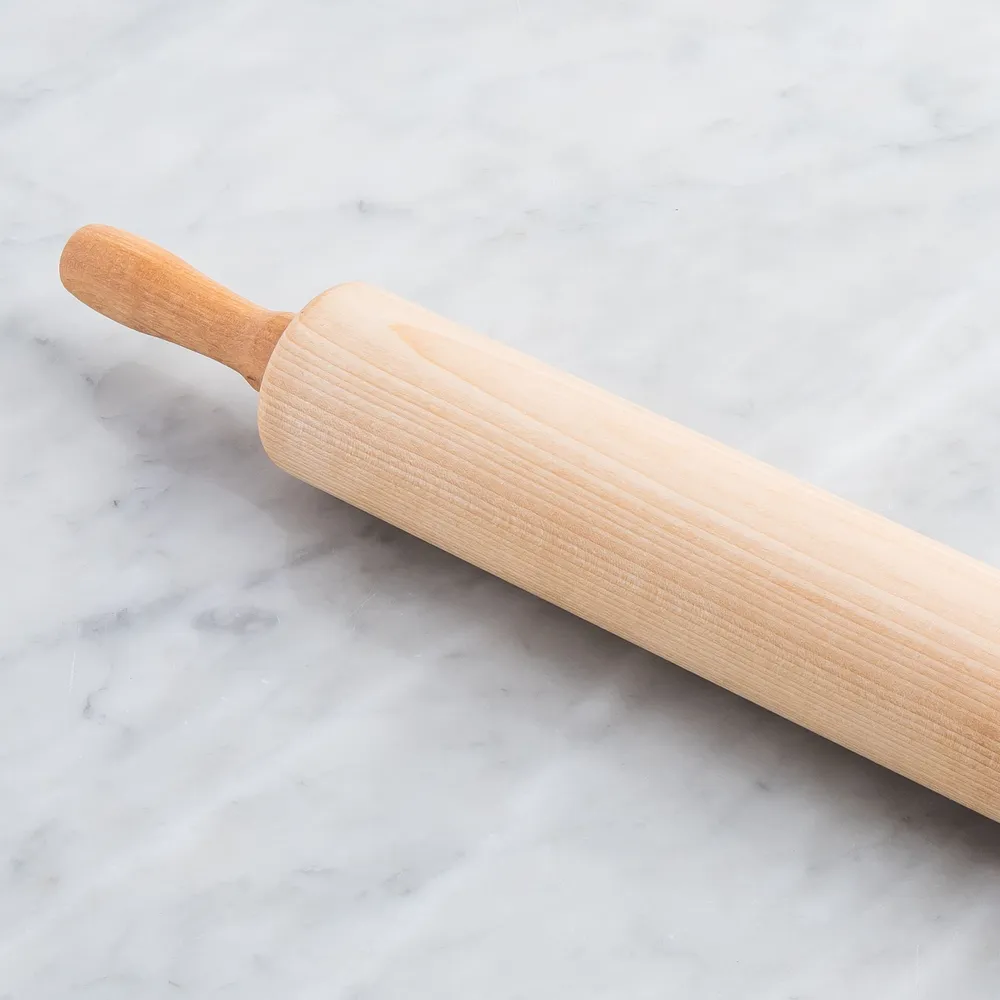 Pizazz Twirl Wood Rolling Pin - Large