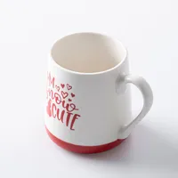 KSP Christmas Sayings Ceramic Mug "I'm Snow Cute" 21oz. (White/Red)