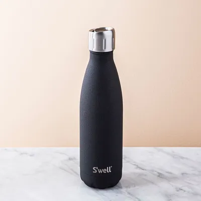 S'well Sport Flip Cap Water Bottle 17oz (Onyx Black)
