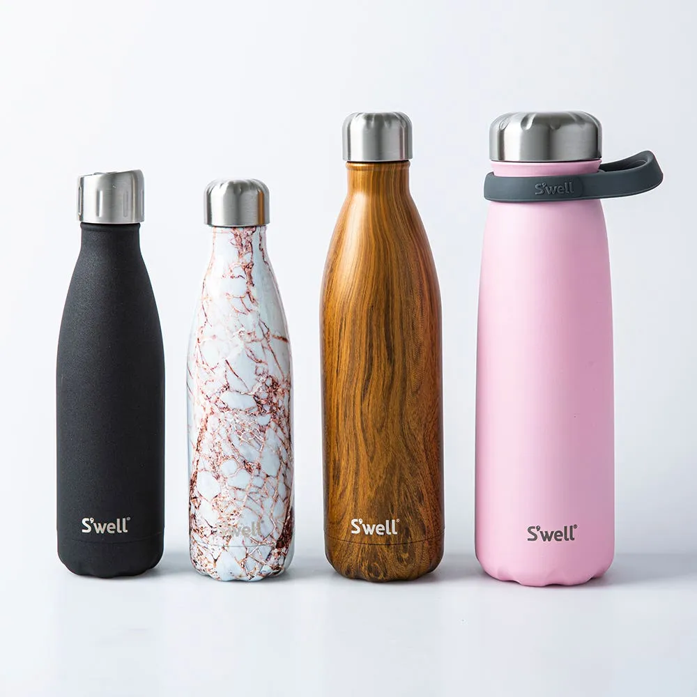 S'well Sport Flip Cap Water Bottle 17oz (Geode Rose)