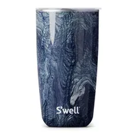 S'well Slide-Open 'Azurite' Tumbler with Lid 18oz (Marble)