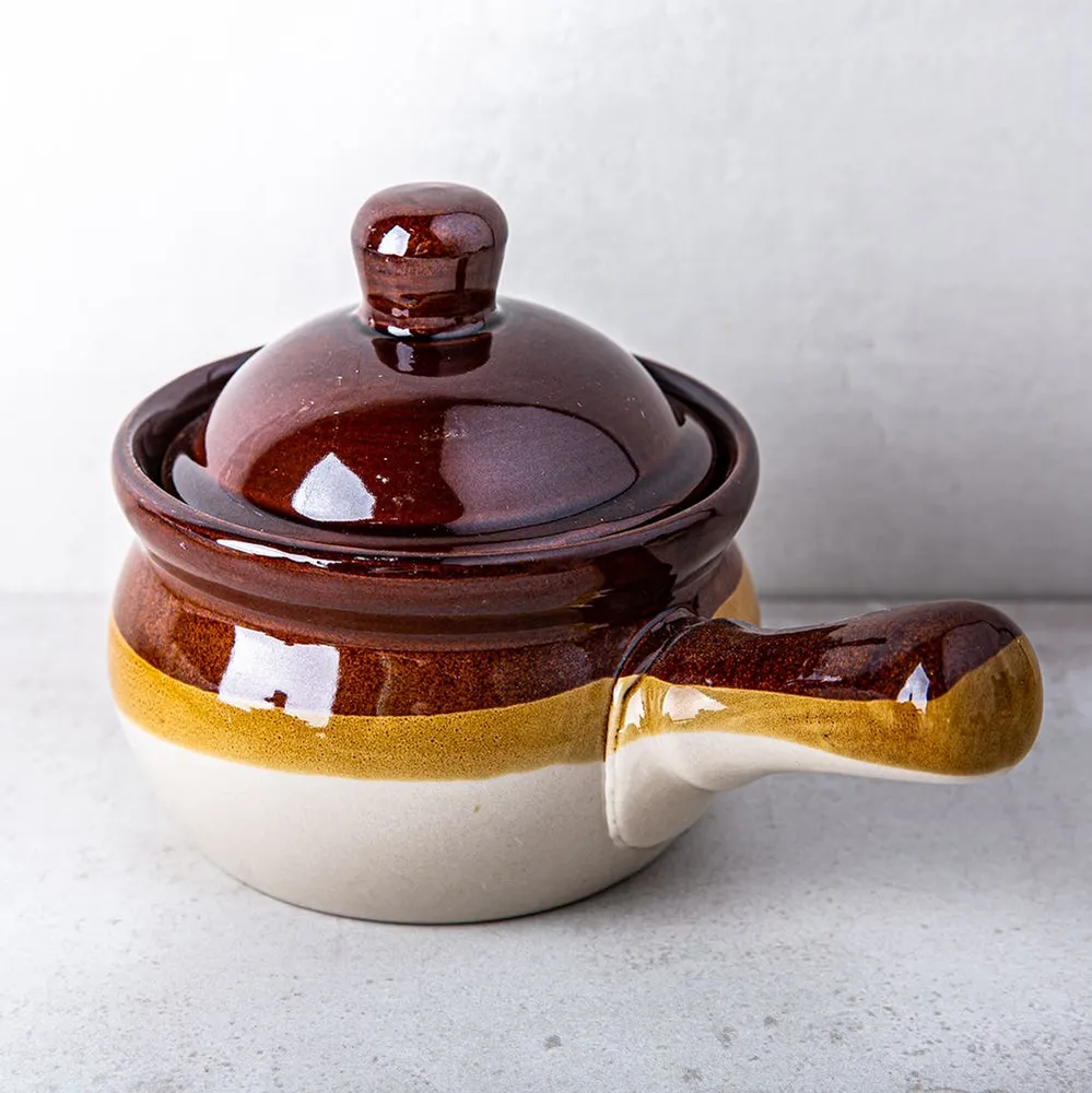 Kitchen Basics Onion Soup Bowl Set - Brown