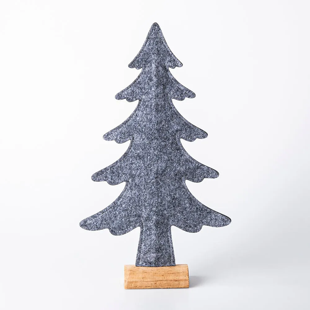 Koopman Christmas Woodland Tree On Wooden Base (Asstd.)