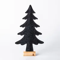 Koopman Christmas Woodland Tree On Wooden Base (Asstd.)