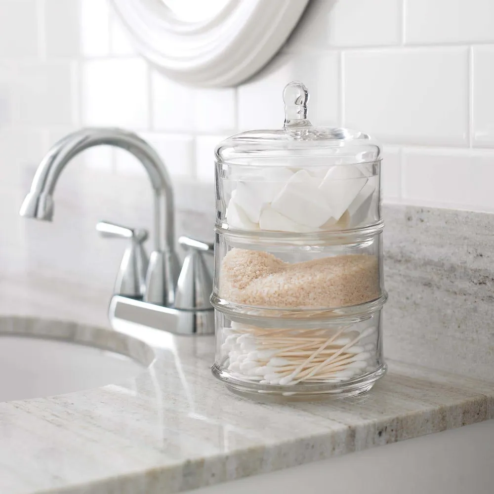 KSP Glacier Glass 3-Layer Jar