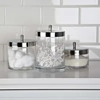 KSP Nicole Bath Canisters - Set of 3