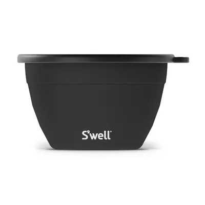 S'well All-In-One Salad Bowl Kit 64oz (Onyx Black)