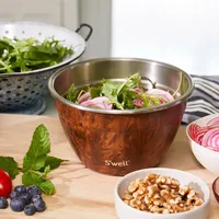 S'well All-In-One 'Teakwood' Salad Bowl Kit 64oz (Brown)