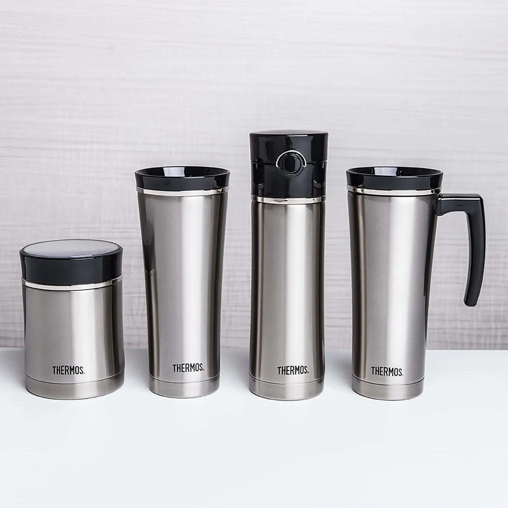 Thermos Premium Double Wall Thermal Bottle with Tea Infuser (St/St