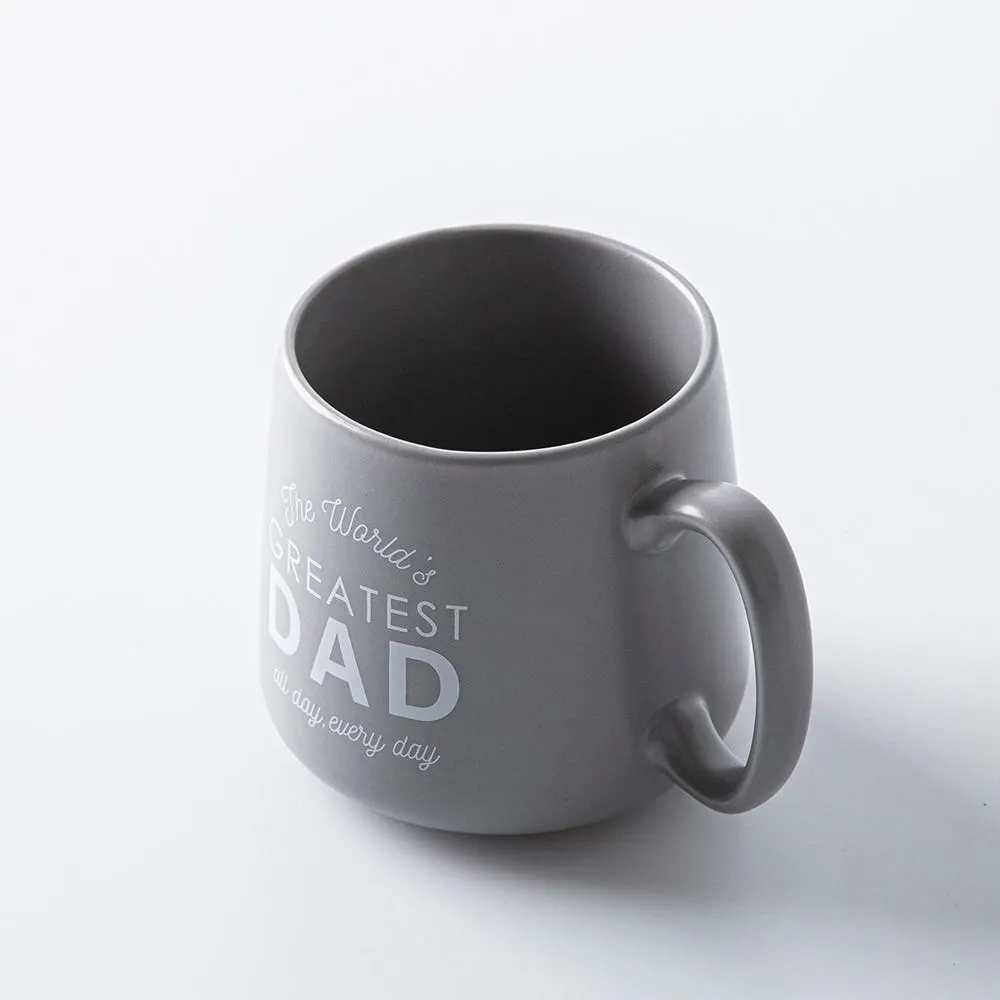 KSP Porcelain Hug Mug 'Dad' 20oz.