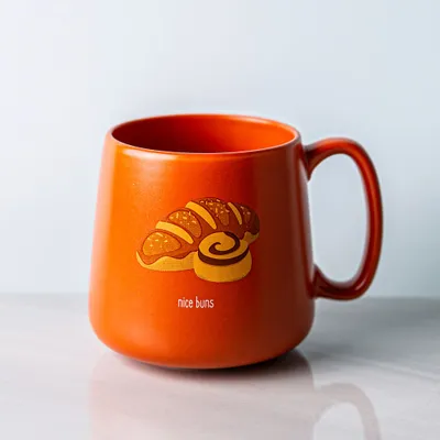 KSP Porcelain Hug Mug 'Nice Buns' 20oz.