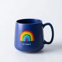 KSP Porcelain Hug Mug 'Rainbow' 20oz.