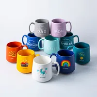 KSP Porcelain Hug Mug 'Rainbow' 20oz.