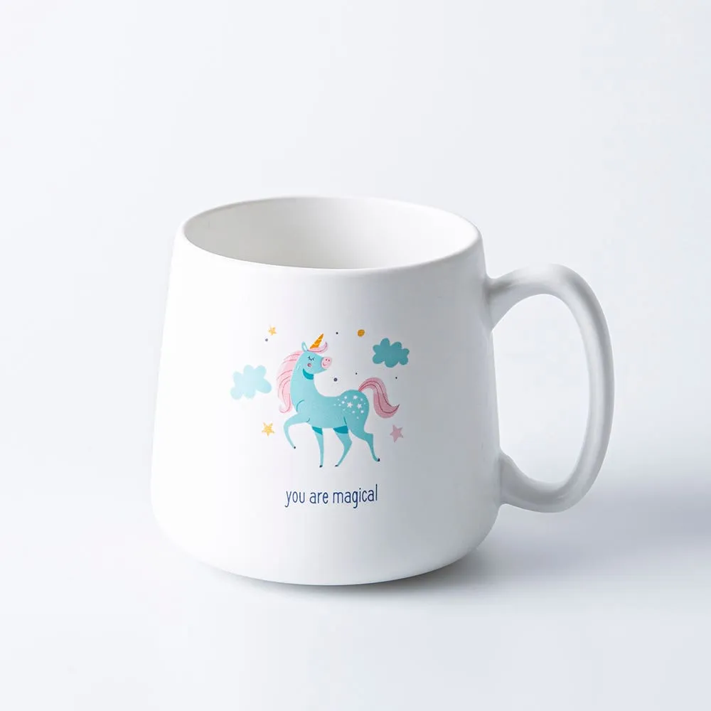 KSP Porcelain Hug Mug 'Unicorn' 20oz.