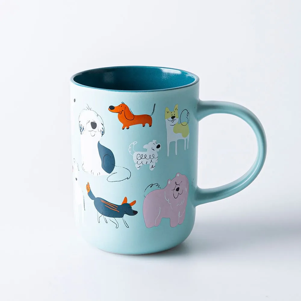 KSP Simply 'Dogs' Porcelain Mug 16oz.