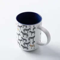 KSP Simply 'Rainbow Zebra' Porcelain Mug 16oz.