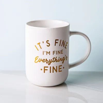 KSP Simply 'Fine' Porcelain Mug 16oz.