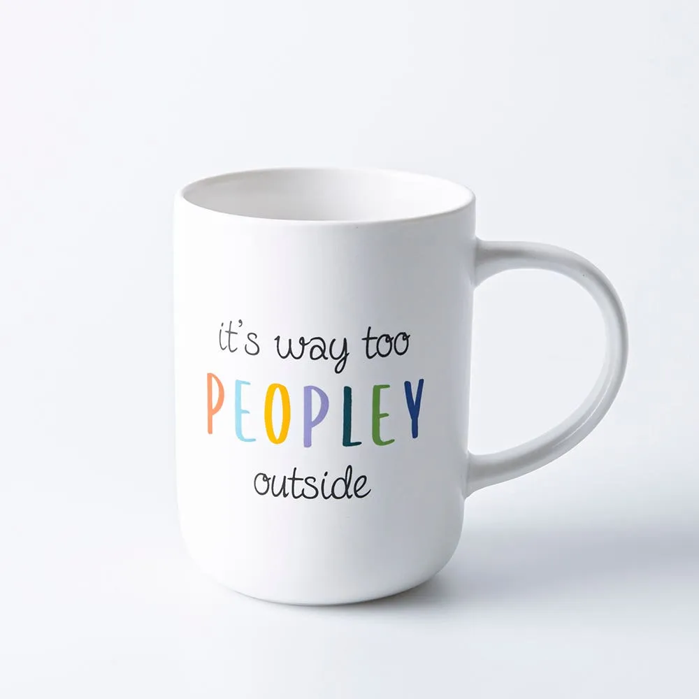 KSP Simply 'Peopley' Porcelain Mug 16oz.