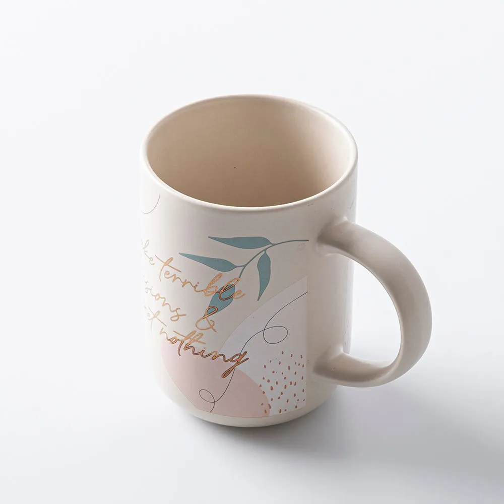 KSP Simply 'Regret' Porcelain Mug 16oz.