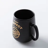 KSP Jumbo Belly 'Not Perfect' Porcelain Mug 26oz.