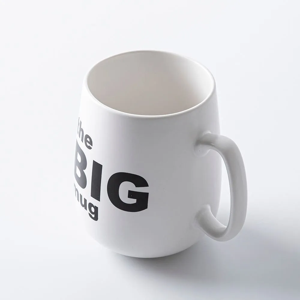 KSP Jumbo Belly 'Big Mug' Porcelain Mug 260z.