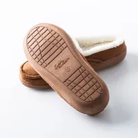 Every Sunday 'Moccasin' Memory Foam Slippers Men (Camel)