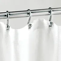 iDesign Axis Shower Curtain Ring - Set of 12 (Chrome)