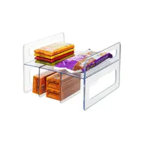 iDesign Linus Pantry Organizer Cabinet Binz Flip Rack (Clear)