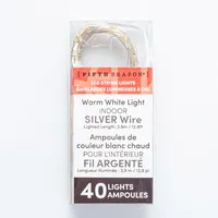 Fifth Season L.E.D. '40-Light' String Light (Warm White)