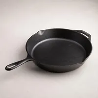 Lodge Logic 12" Frypan with Helper Handle (Black)