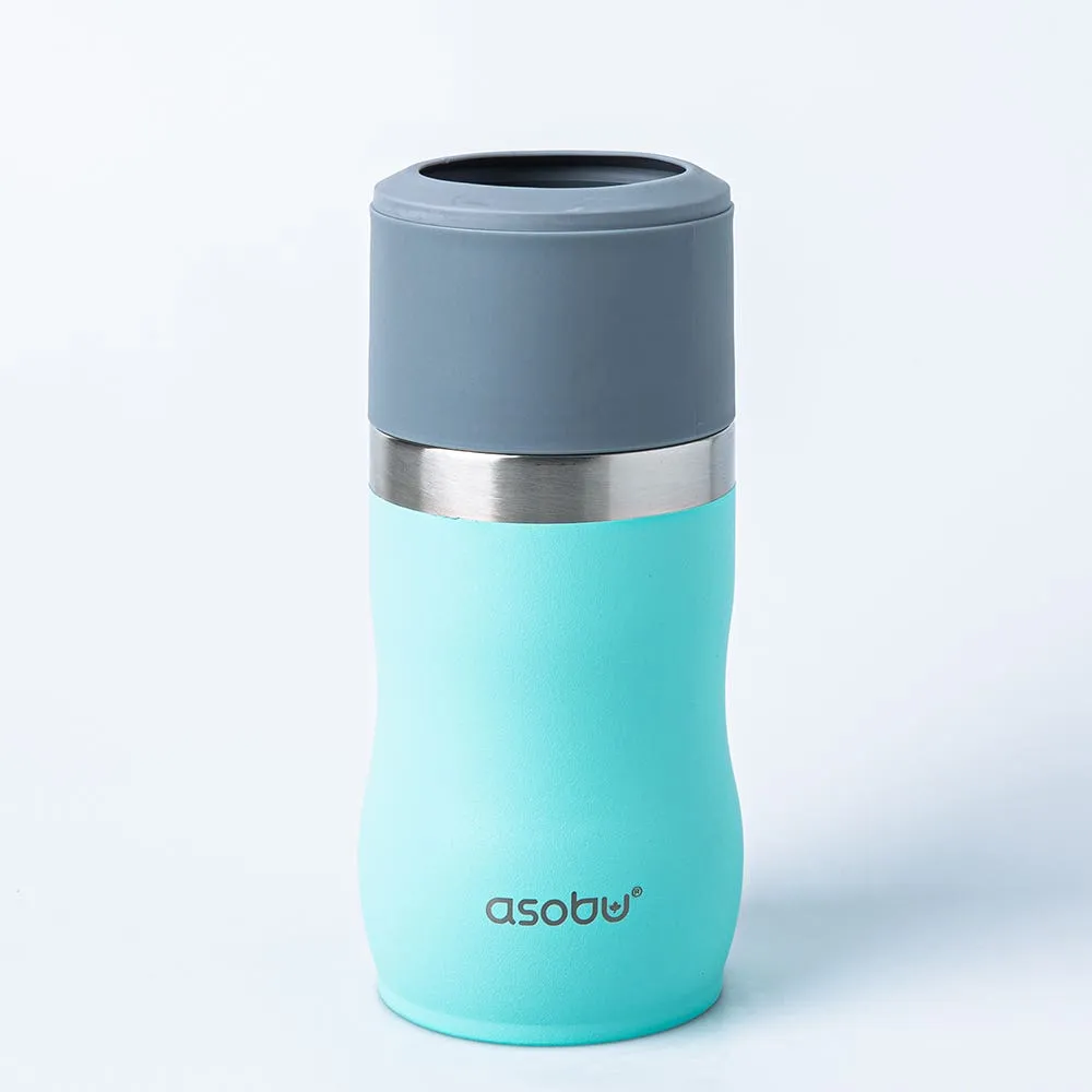 Asobu Insulated Stainless Steel Cooler Sleeve (Teal)