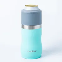 Asobu Insulated Stainless Steel Cooler Sleeve (Teal)