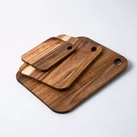 KSP Acacia Cutting Board - Set of 3 19x14/29x22/37x28cm (Natural)