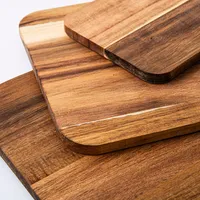 KSP Acacia Cutting Board - Set of 3 19x14/29x22/37x28cm (Natural)