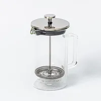 KSP Joe Double Wall French Press 20oz. (St/St - Clear)