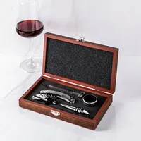 KSP Vintners Wine Box - Set of 6 (Walnut)