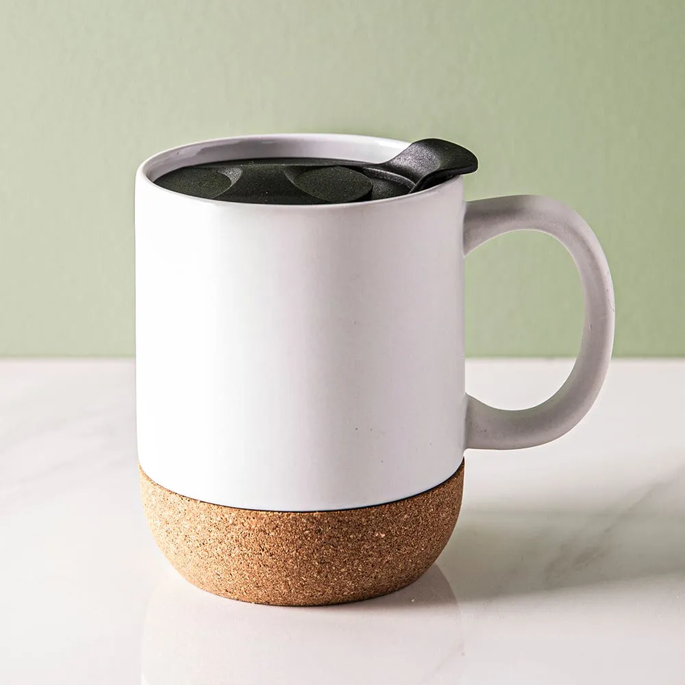 KSP Joe Ceramic Travel Mug with Cork Base 350mL