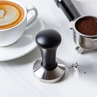 KSP Joe Coffee Tamper (Black/Stainless Steel)