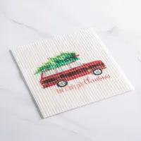 Harman Christmas 'Have A Jolly Xmas' Reusable Sponge Cloth