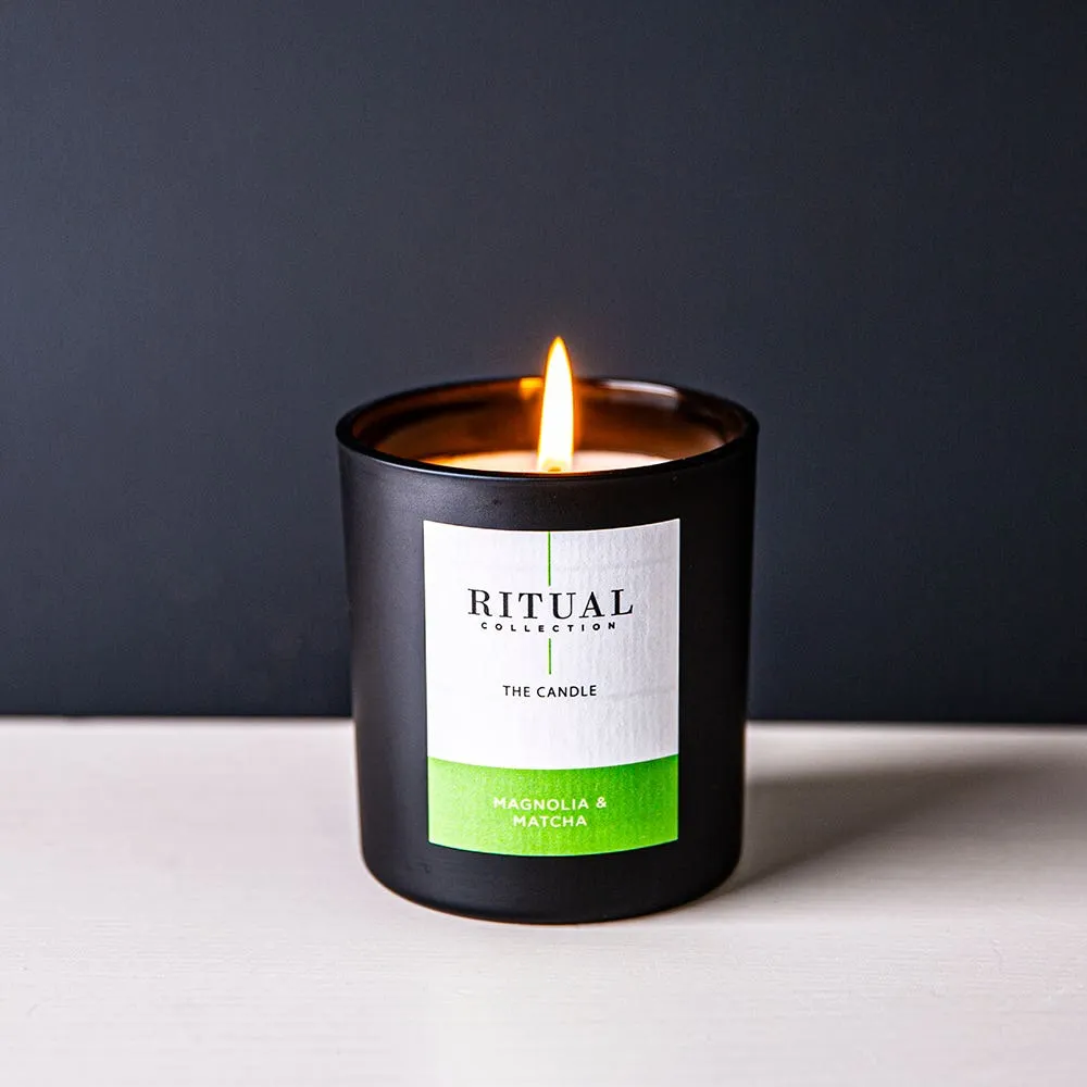 KSP Ritual 'Magnolia & Matcha' Filled Candle 7oz.