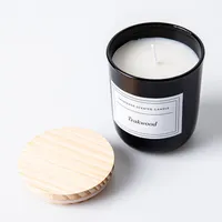 KSP Savor 'Teakwood' Filled Candle 150g (24 Hour Burn Time)