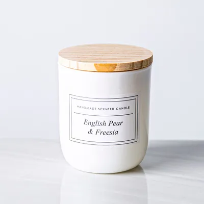 KSP Savor 'English Pear' Filled Candle 150g (24 Hour Burn Time)