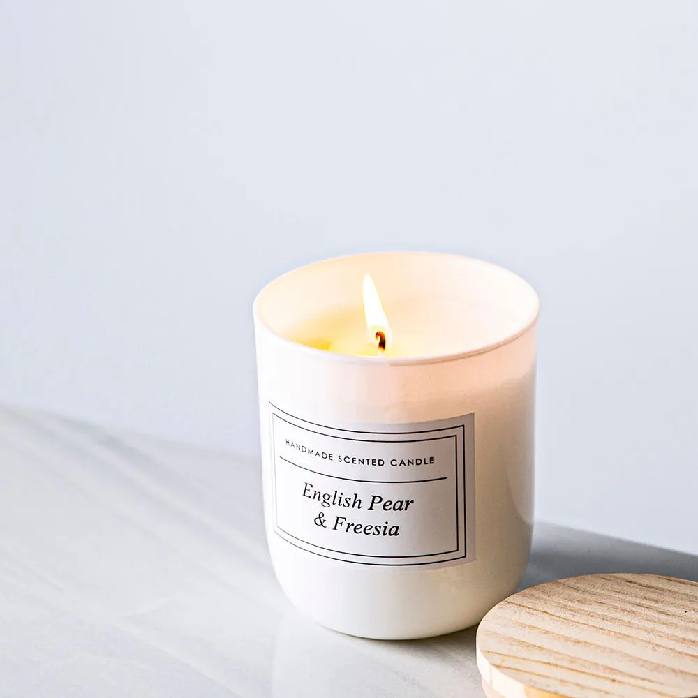 KSP Savor 'English Pear' Filled Candle 150g (24 Hour Burn Time)