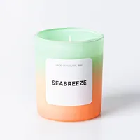 KSP Gradient 'Sea Breeze' Filled Candle 150g (24 Hour Burn Time)