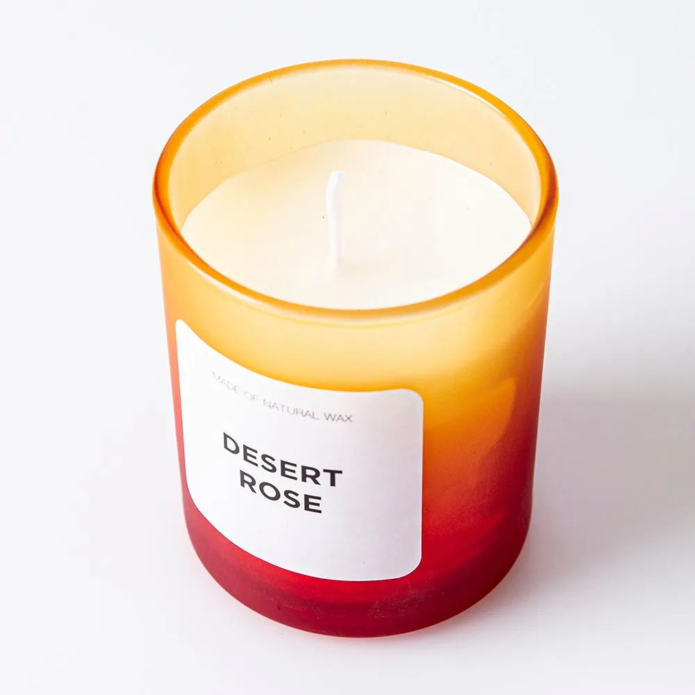 KSP Gradient 'Desert Rose' Filled Candle 150g (24 Hour Burn Time)